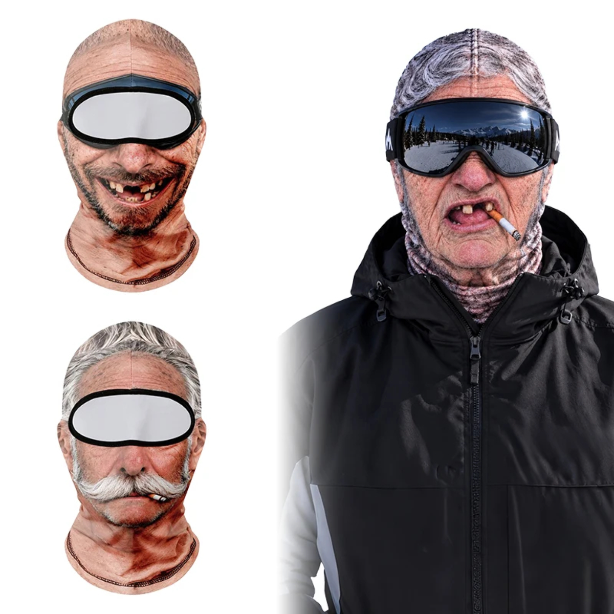 LAUSA Opa-Maske